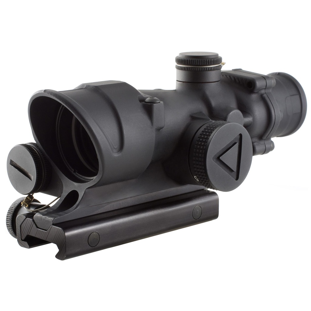 Trijicon ACOG Rifle Scope 4X32 LED Red Crosshair .223 Ballistic Reticle Includes TA51 Flat Top Adapter