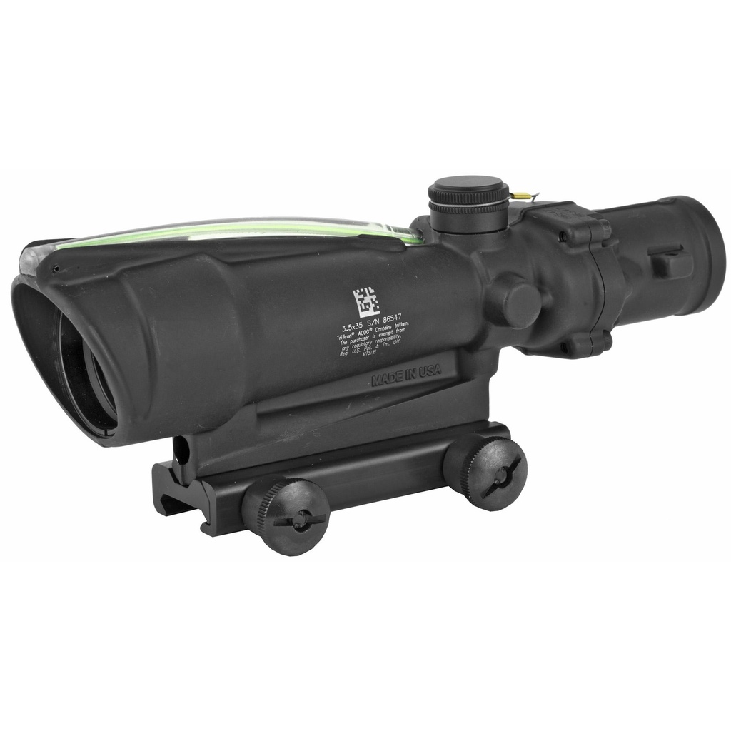 Trijicon ACOG Rifle Scope 3.5X 35 Green Horseshoe .308 Reticle With TA51 Mount