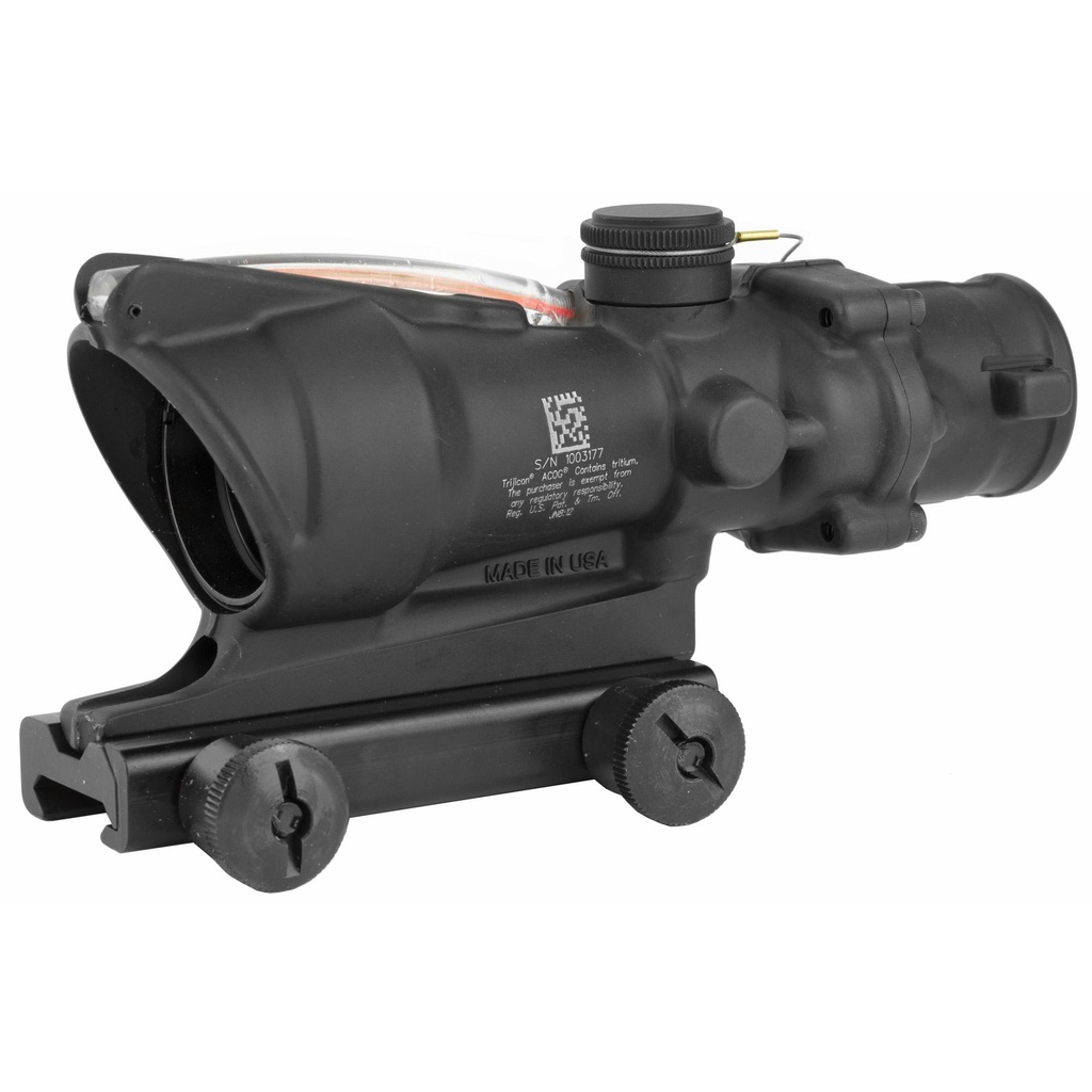 Trijicon ACOG Rifle Scope 4X 32 Red Crosshair .223 Reticle Dual Illuminated w/TA51 Mount