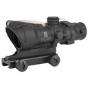 Trijicon ACOG Rifle Scope 4X 32 Red Crosshair .223 Reticle Dual Illuminated w/TA51 Mount