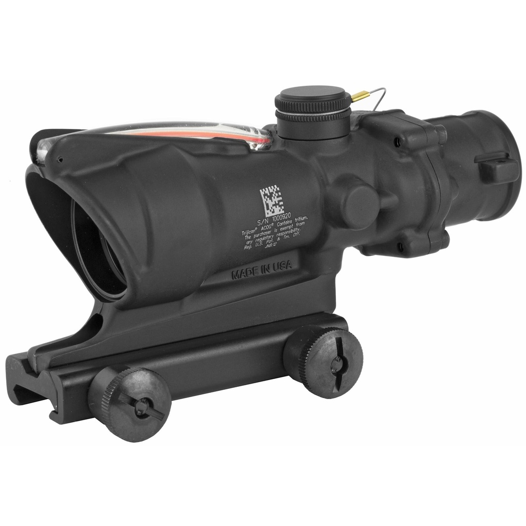 Trijicon ACOG Rifle Scope 4X32 Red Horseshoe .223 Illuminated Reticle Includes TA51 Mount
