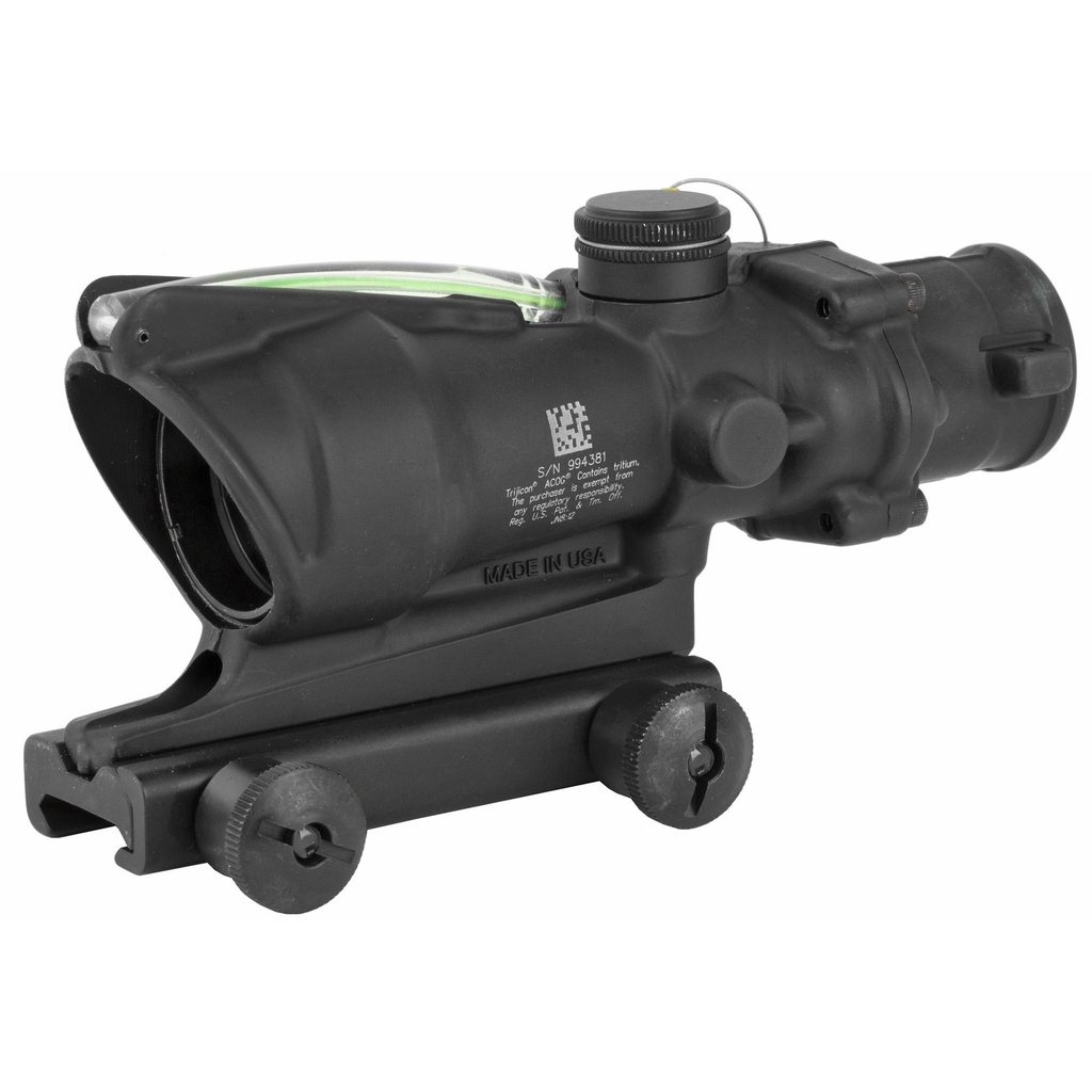 Trijicon ACOG Rifle Scope 4X 32 Green Horseshoe 6.8 Matte w/TA51 Mount 