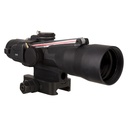 Trijicon ACOG 3X30mm Dual Illuminated Red Chevron .233/62 Grain Includes Q-LOC Mount Black 