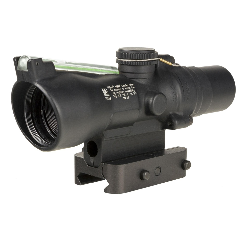Trijicon ACOG 2X20mm Dual Illuminated Green Crosshair Includes Q-LOC Mount Black 