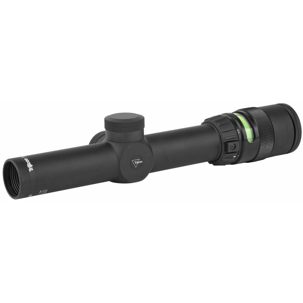 Trijicon AccuPoint Rifle Scope 1-4X24mm 30mm Green Triangle Black
