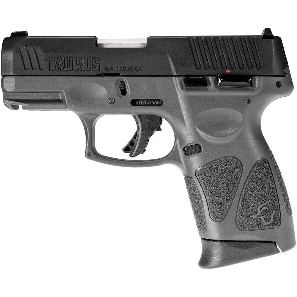 Taurus G3C 9MM 3.2" Gray Compact Pistol 12 Round