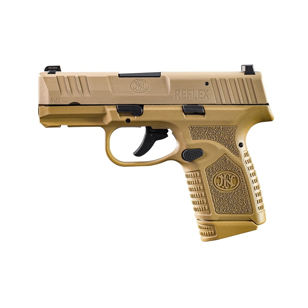 FN Reflex 9MM 3.3" FDE 15 Round