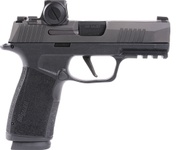 Sig Sauer P365 XMACRO 9MM 3.7" Barrel ROMEO-X Compact Red Dot 17Rds 2Mags Black
