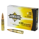 Armscor 300 AAC Blackout 147 Grain Full Metal Jacket 20 Round Box 