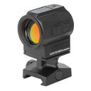 Holosun Technologies SCRS Red Dot Sight Non-Magnified Fits 509T Footprint Red Ring & 2 MOA Dot Black Solar with 2032 Battery 