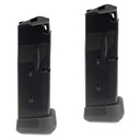 Ruger Magazine 380ACP 12Rds Fits Ruger LCP MAX Steel Blued Finish Black 2 Pack 