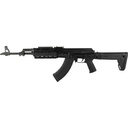 Zastava ZPAPM70 7.62X39 16.3" Semi-Automatic with Quad Rail Handguard and Zhukov Folding Stock, Black, 30 Round Capacity