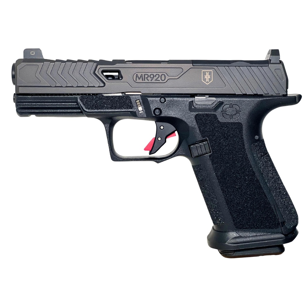 Shadow Systems MR920 9MM 4" Spiral Fluted Barrel Black OR 15 Round