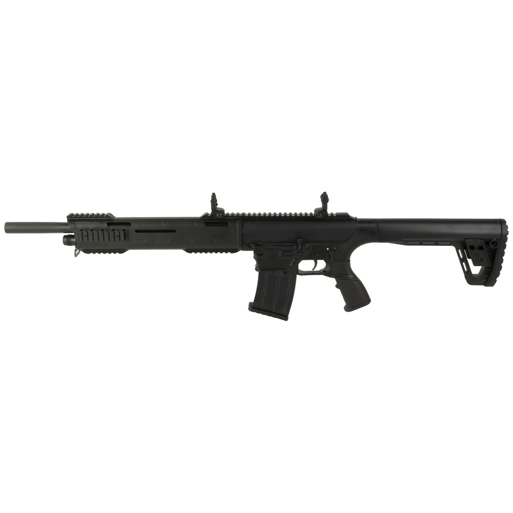 Tokarev Shotguns TAR 12P Semi-auto 12 Gauge 18.5" Barrel 5Rds Black