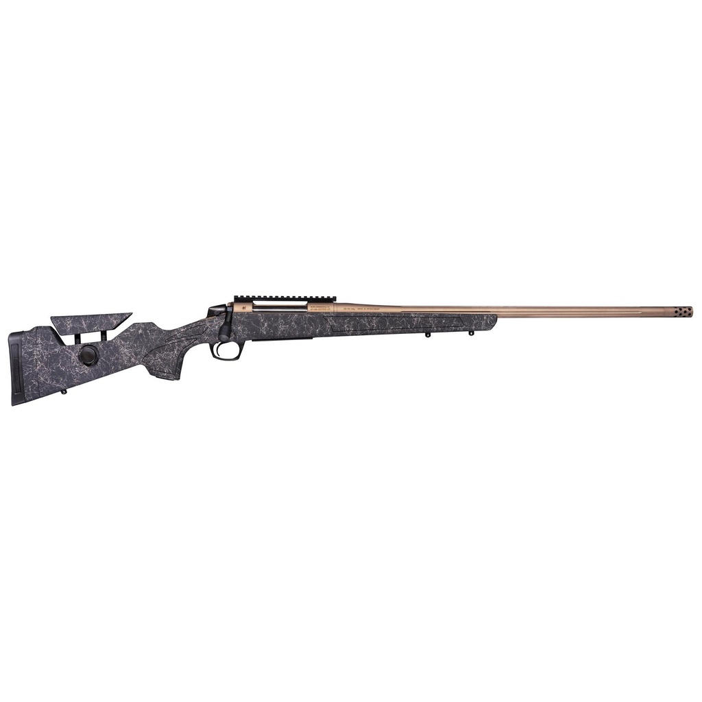 CVA Cascade Long Range Hunter 308 Winchester 22" Threaded Barrel 4Rds 1Mag Smoked Bronze