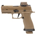 Sig Sauer P320 M18X 9mm 3.9" Barrel 21Rds 3Mags Coyote Tan