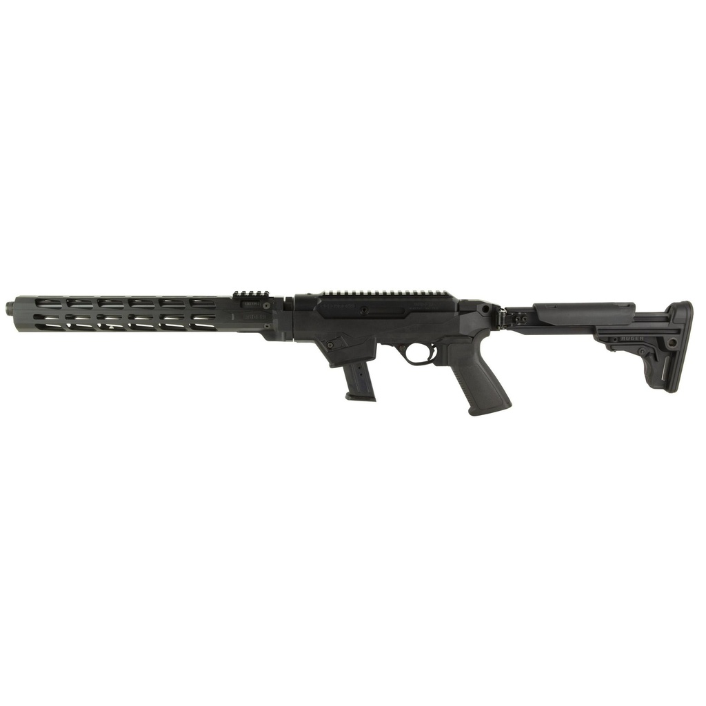 Ruger PC Carbine 9mm 16.12" Cold Hammer Forged Fluted Barrel M-LOK 17Rds 1Mag Black
