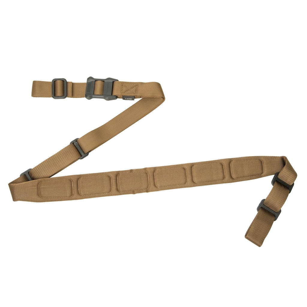 Magpul Industries MS1 Padded Sling Fits AR Rifles 1 or 2 Point Sling Coyote Brown 