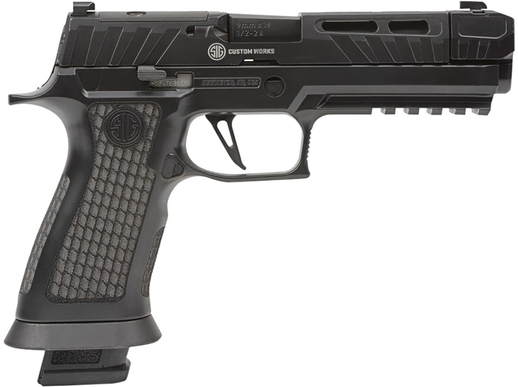 Sig Sauer P320 Spectre Comp Blackout 9mm 4.6" Barrel 21Rds 2Mags 