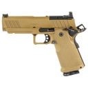 Springfield 1911 DS Prodigy AOS 9mm 4.25" Forged Stainless Steel Bull Barrel 10Rds 2Mags Coyote Brown