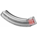 Ruger Magazine BX-25 22LR 25Rds Fits 10/22 Rifles Translucent Clear Polymer 