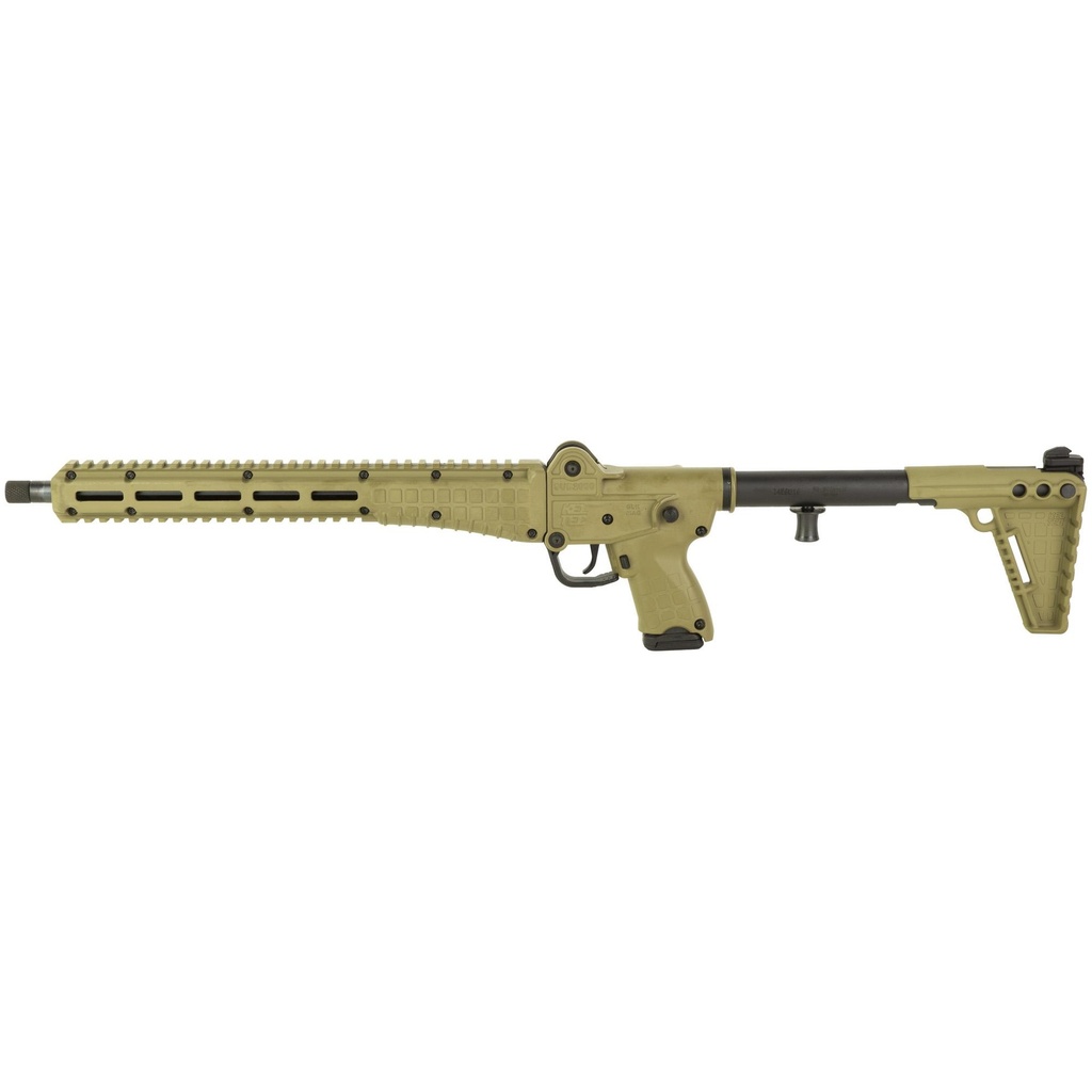 Kel-Tec Sub 2000 9MM 16.1" Barrel Threaded Tan Finish 15 Round Capacity