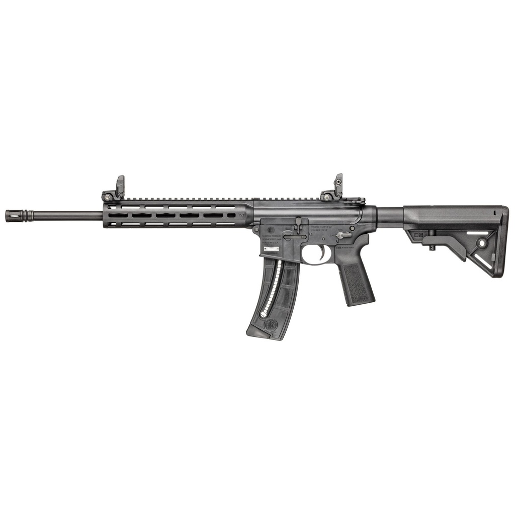 Smith & Wesson M&P15-22 .22LR 16.5" Threaded Black 25 Round