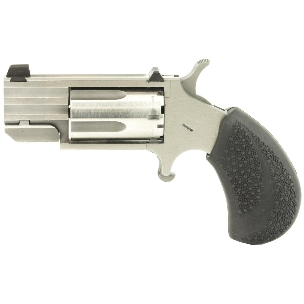 North American Arms Pug 22 WMR 1" Barrel Silver 5Rds 