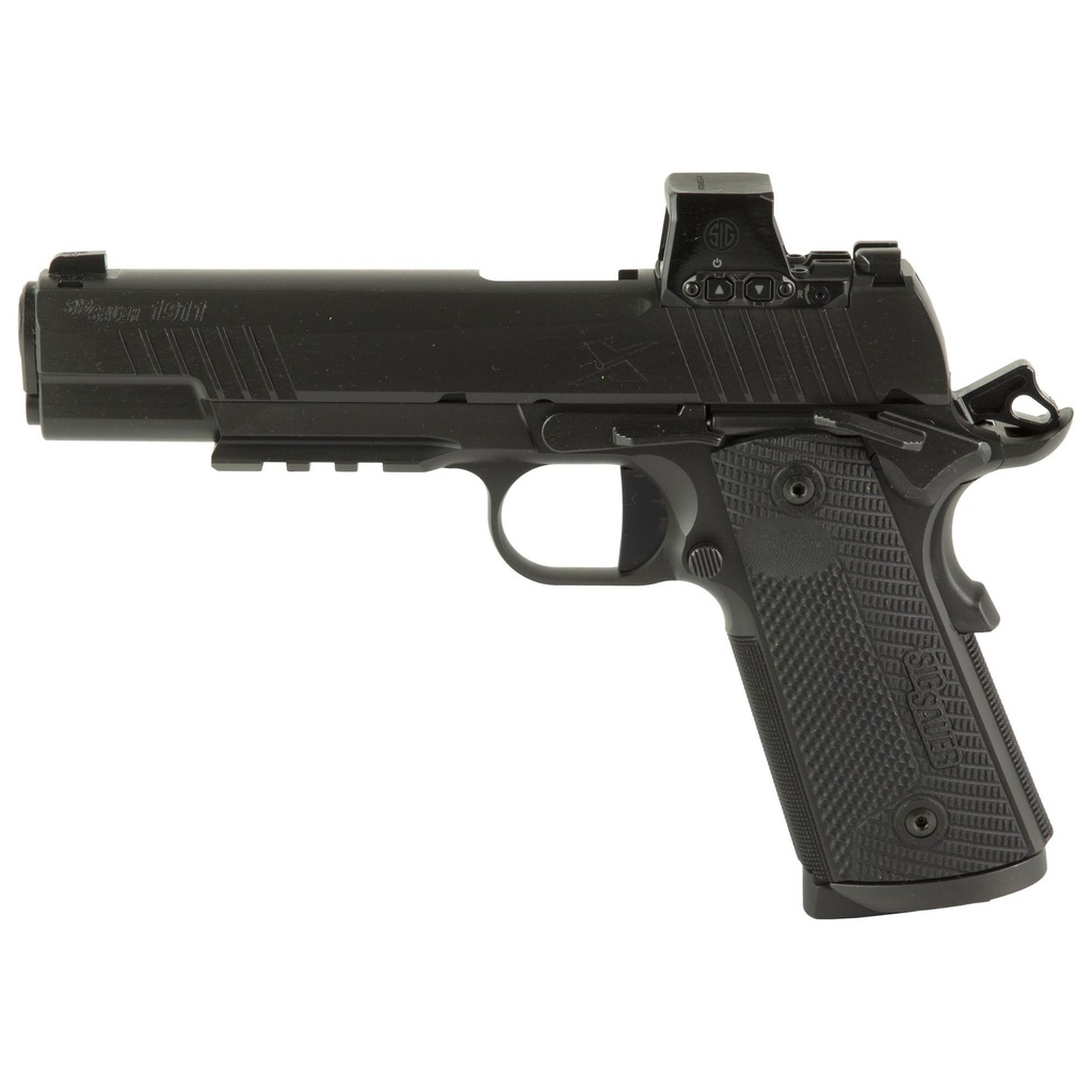 Sig Sauer 1911 X Series .45 ACP 5" Barrel 8Rds Romeo-X Red Dot Optic Black