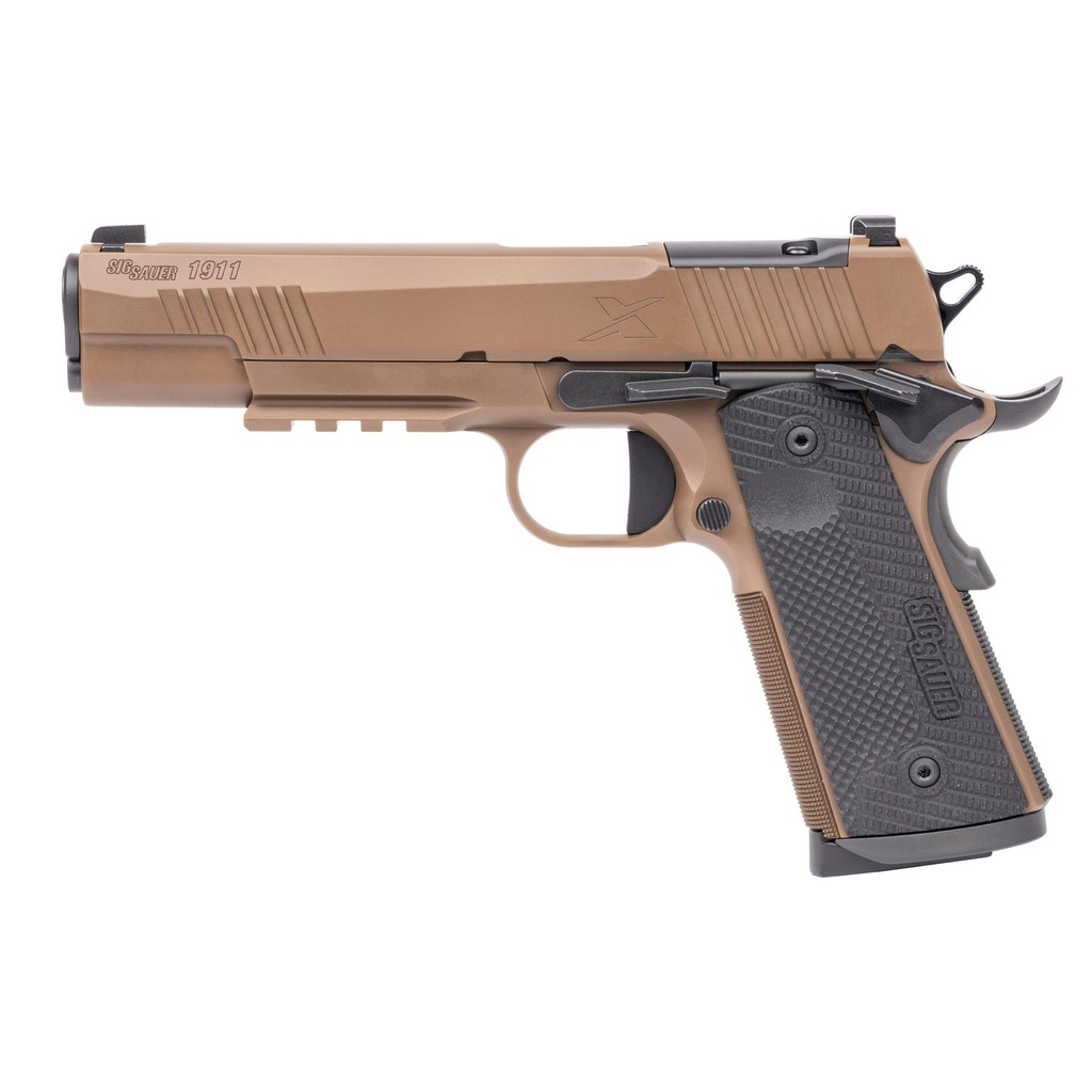Sig Sauer 1911 X Series .45 ACP 5" Barrel 8Rds Optic Ready Coyote Tan