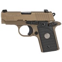 Sig Sauer P238 Emperor Scorpion 380 ACP 2.7" Barrel 7Rds 2Mags FDE