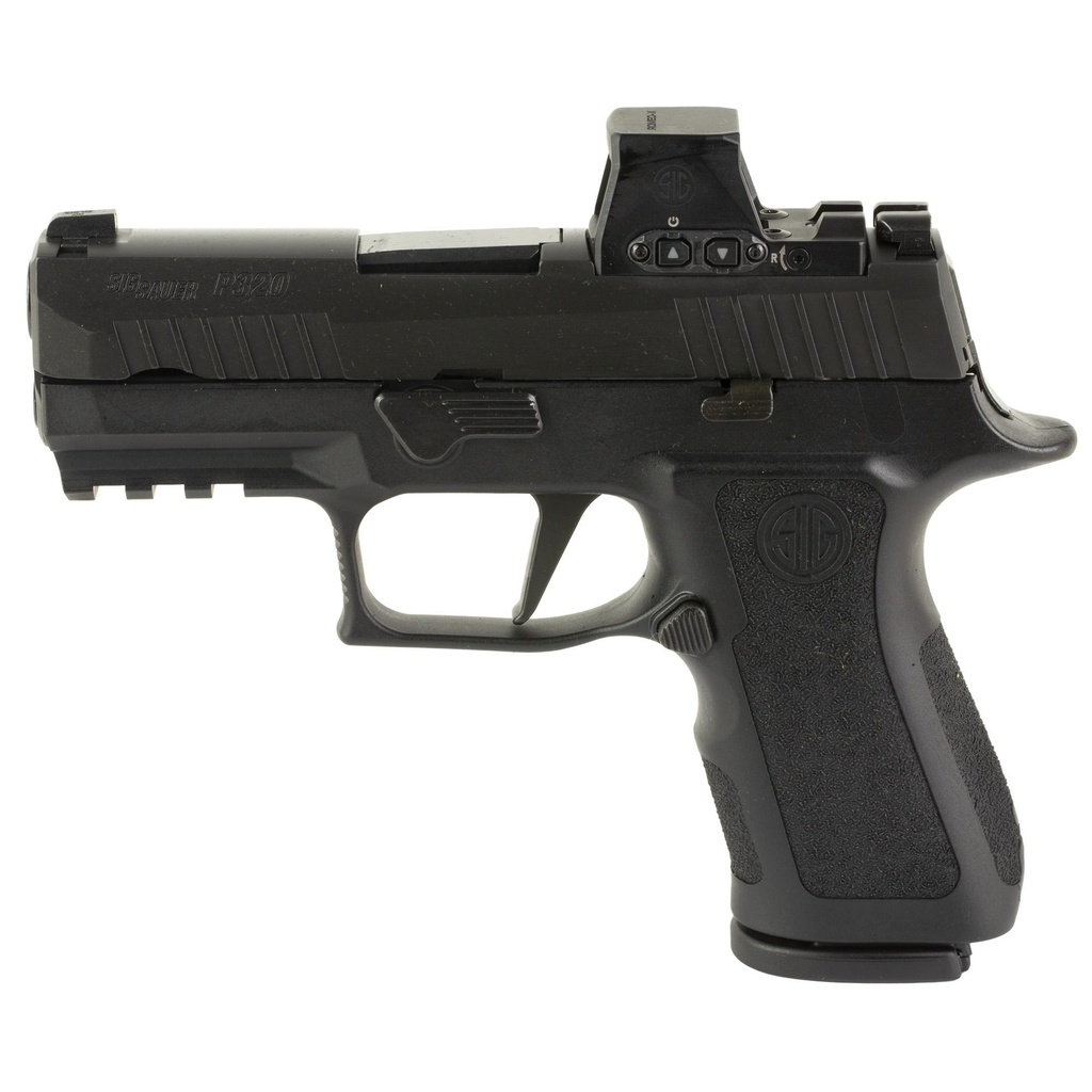 Sig Sauer P320 X-Compact 9mm 3.6" Barrel 15Rds 2 Mags Romeo-X Compact Black 