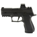 Sig Sauer P320 X-Compact 9mm 3.6" Barrel 15Rds 2 Mags Romeo-X Compact Black 