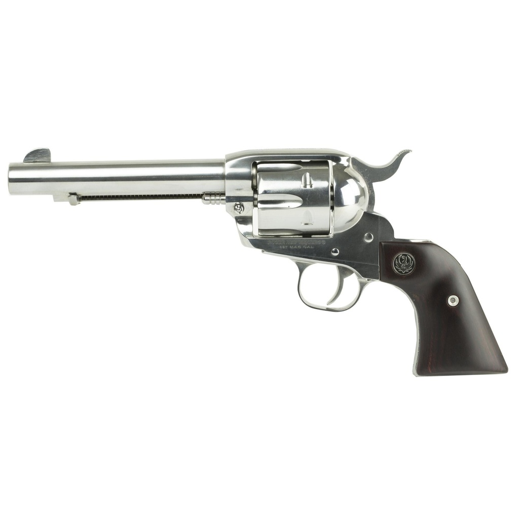 Ruger Vaquero Stainless SA 357 Magnum 5.5" Barrel 6Rds Silver