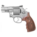 Smith & Wesson Model 986 9MM 2.5" Stainless Steel Wood Grip 7 Round