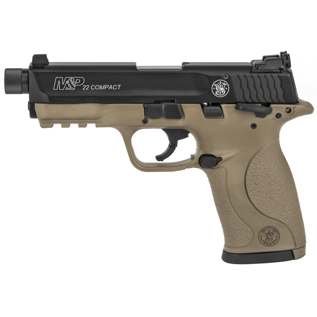 Smith & Wesson M&P 22LR 3.6" FDE 10 Round OR