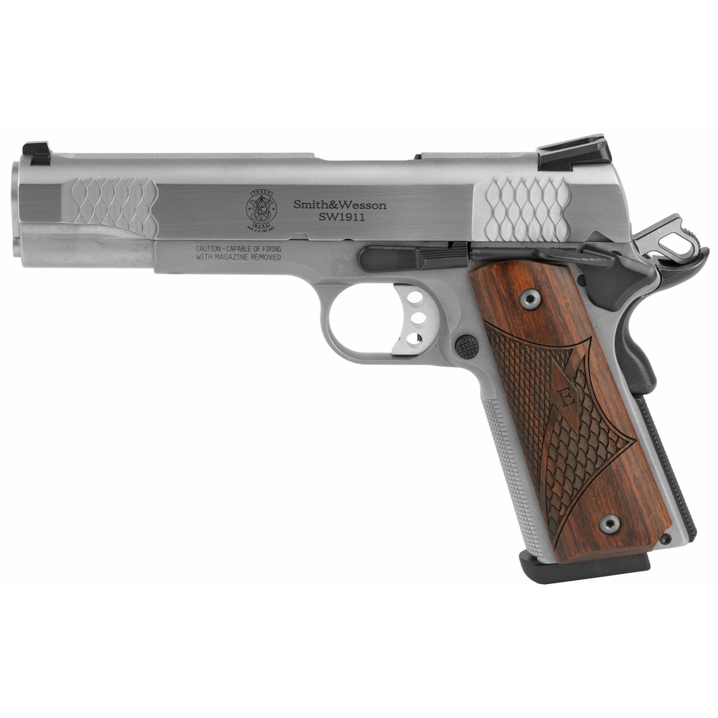 Smith & Wesson SW1911 .45 ACP 5" Stainless Steel 8 Round