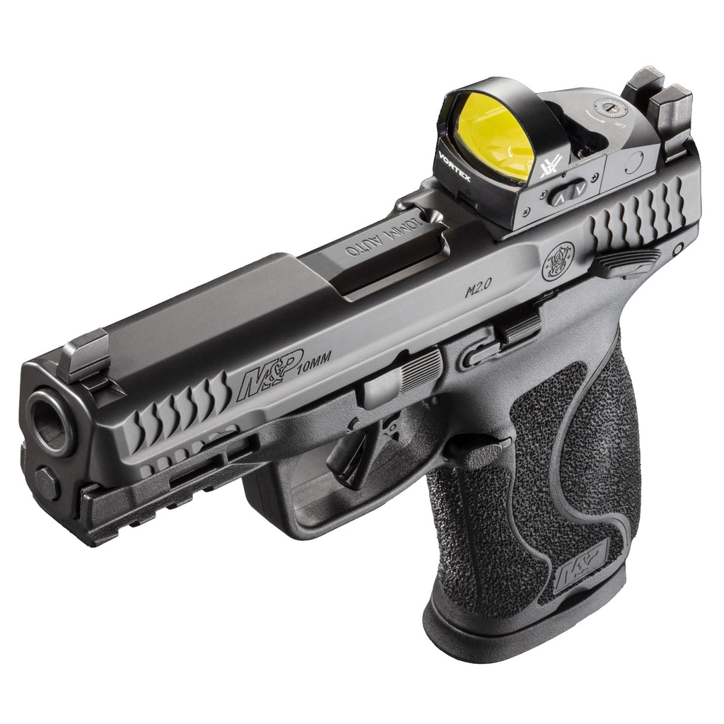 Smith & Wesson, M&P M2.0 10mm 4" Barrel 15Rds 2Mags Black