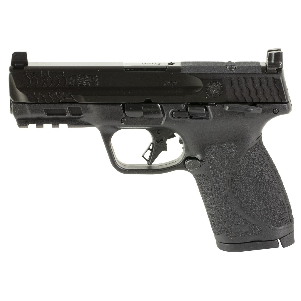 Smith & Wesson M&P M2.0 9MM 4" Optics Ready Black 10 Round