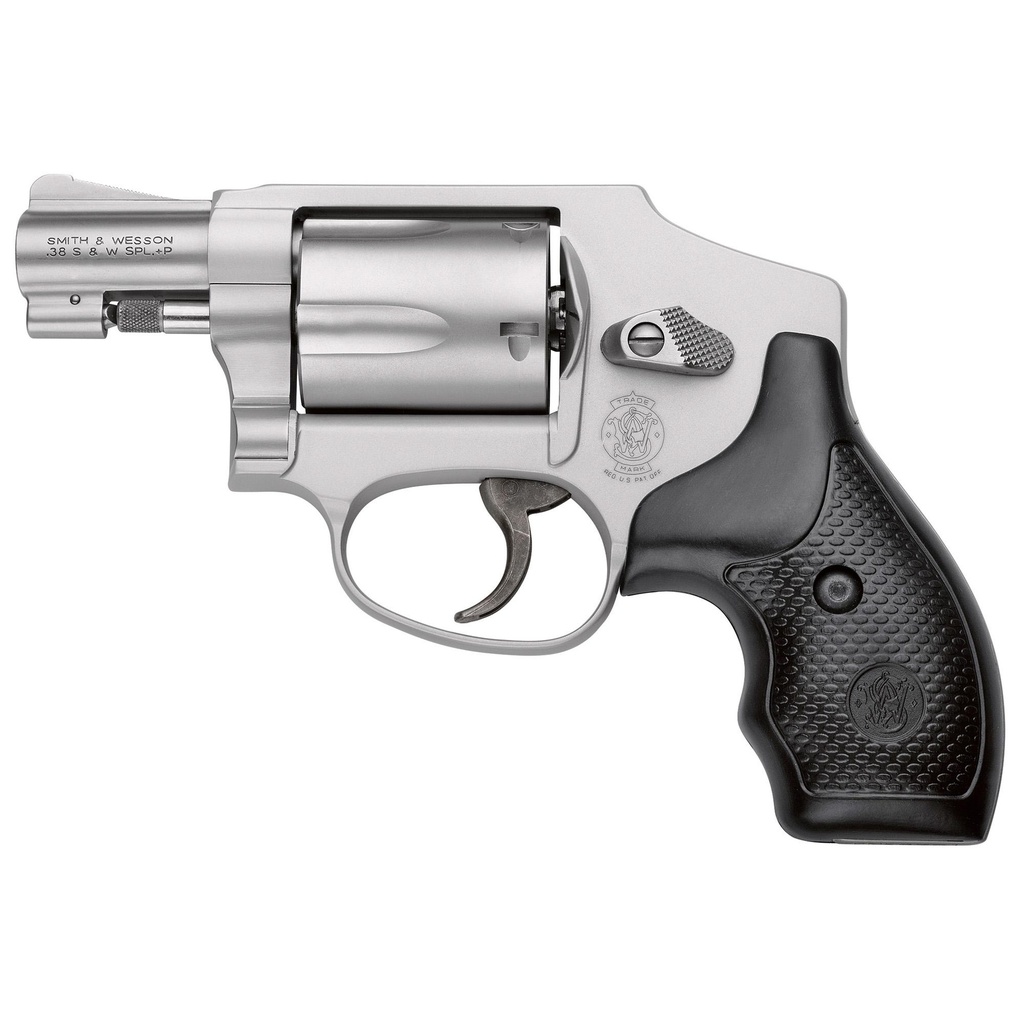Smith & Wesson Model 642 .38 Special +P 1.88" Barrel Revolver Silver 5 Round