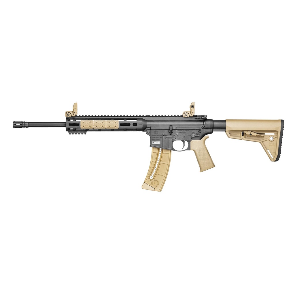Smith & Wesson M&P15-22 .22LR 16.5" Threaded FDE 25 Round