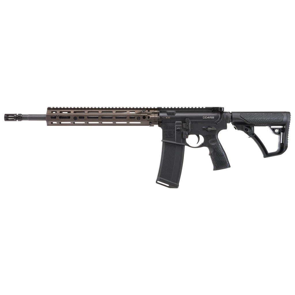 Daniel Defense DD4 RIII 223REM/556NATO 16" Cold Hammer Forged Barrel M-LOK 32Rds Black