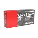 Aguila Ammunition Rifle 762X51 150 Grain Full Metal Jacket Boat Tail 20 Round Box 