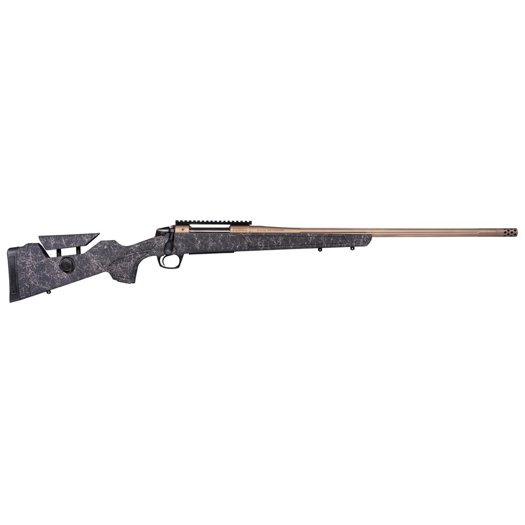 CVA Cascade Long Range Hunter 7MM PRC 24" Threaded Barrel 3Rds 1Mag Smoked Bronze