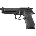 Beretta M9 DA/SA 9mm 4.9" Barrel 15Rds 2Mags Black