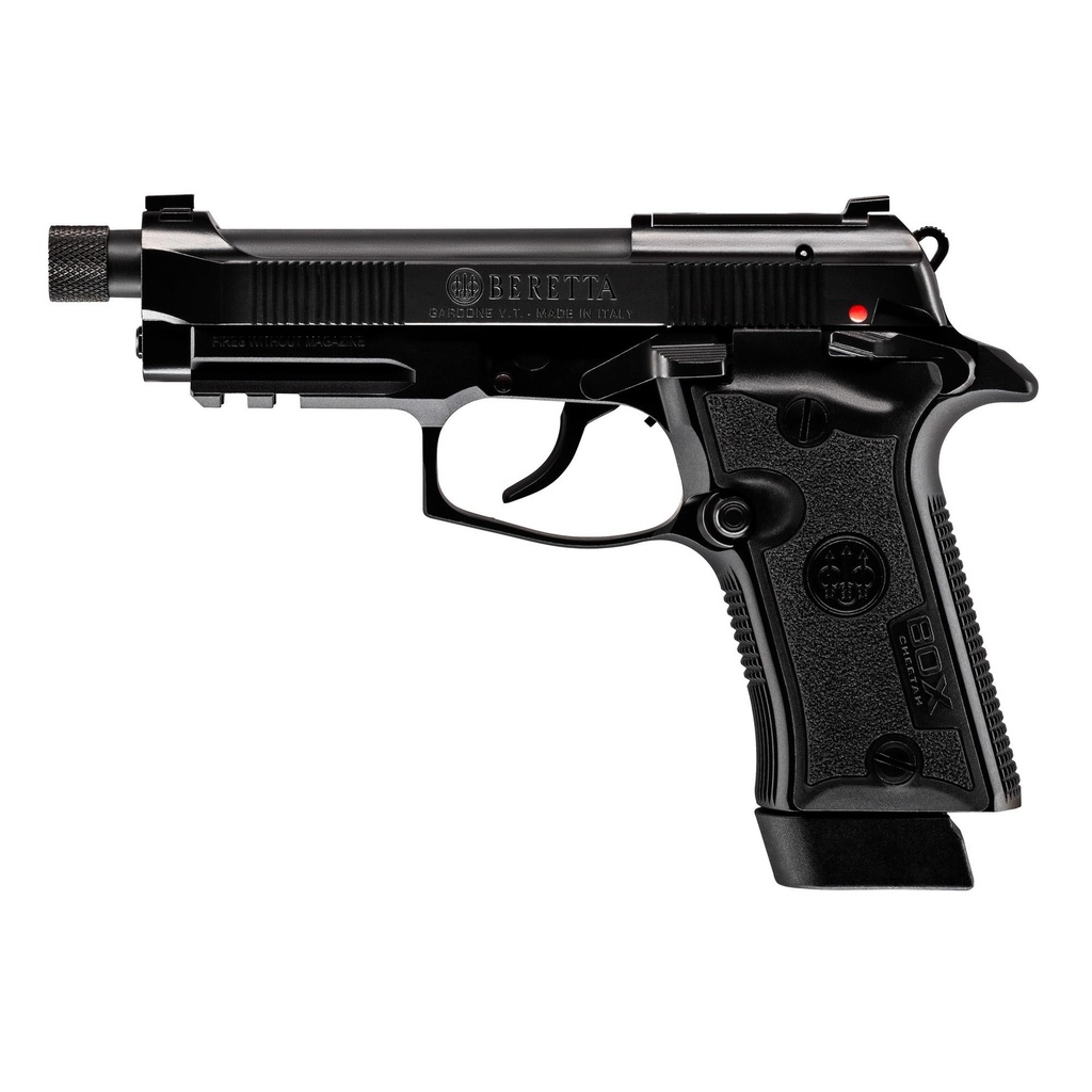 Beretta 80X Cheetah Tactical Urban DA/SA 380 ACP 4.4" Threaded Barrel 10Rds 2Mags Black