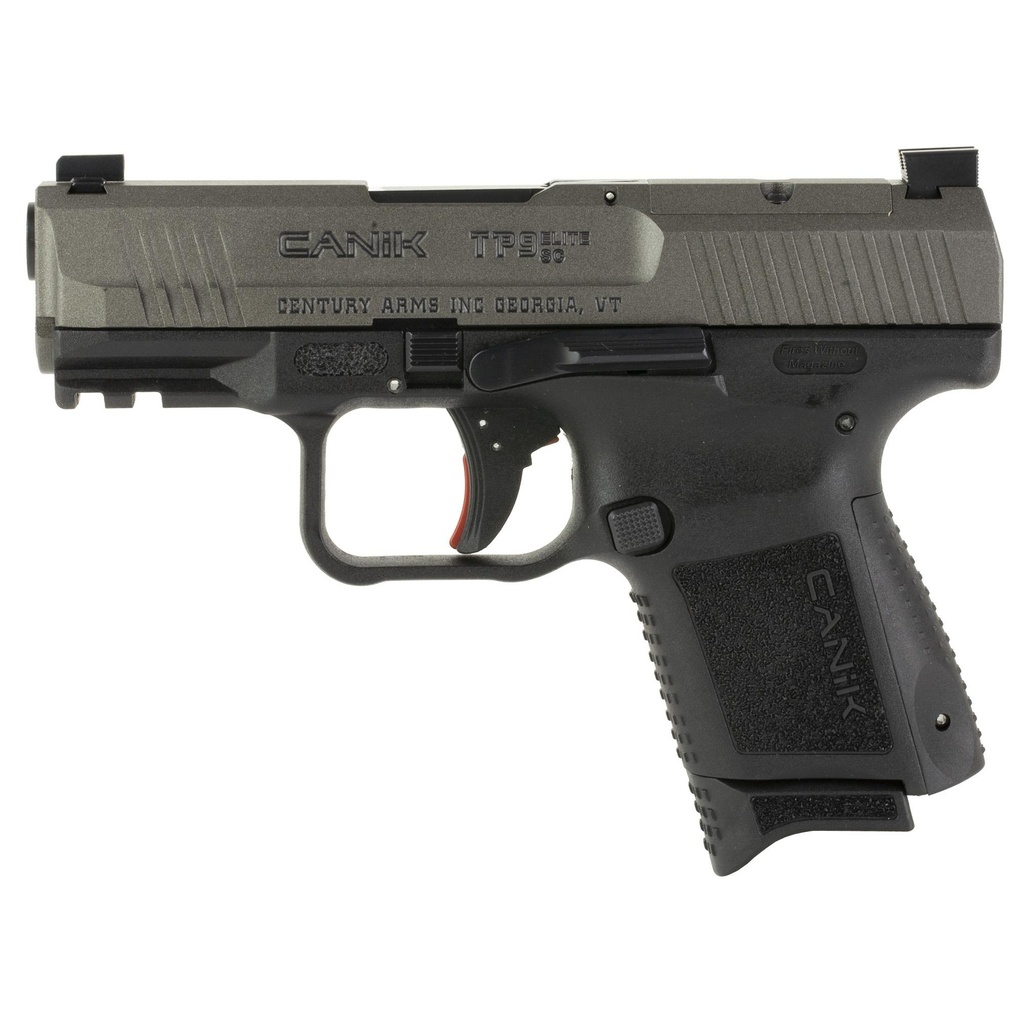 Canik TP9 Elite SC 9mm 3.6" Barrel (1) 15Rd (1) 12Rd 2Mags Black