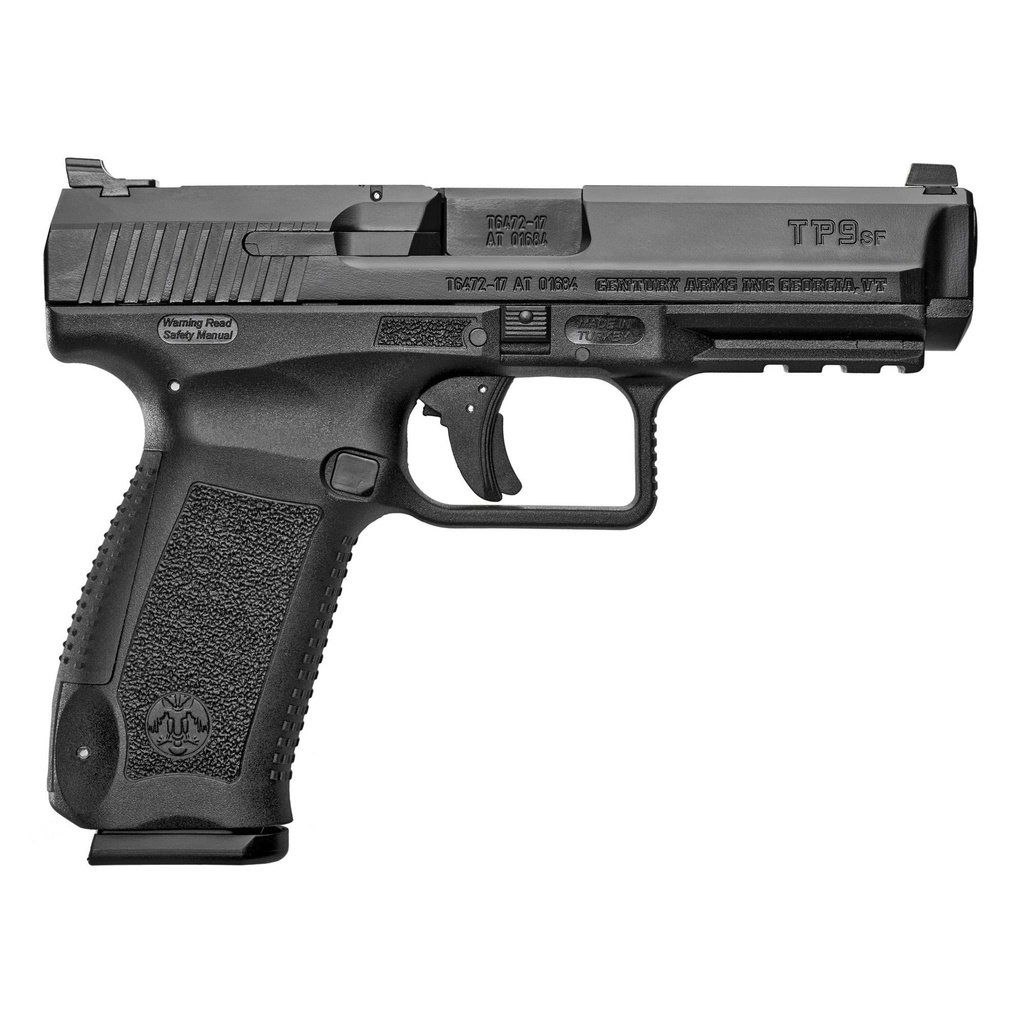 Canik TP9SF 9mm 4.46" Barrel 18Rds 2Mags Black