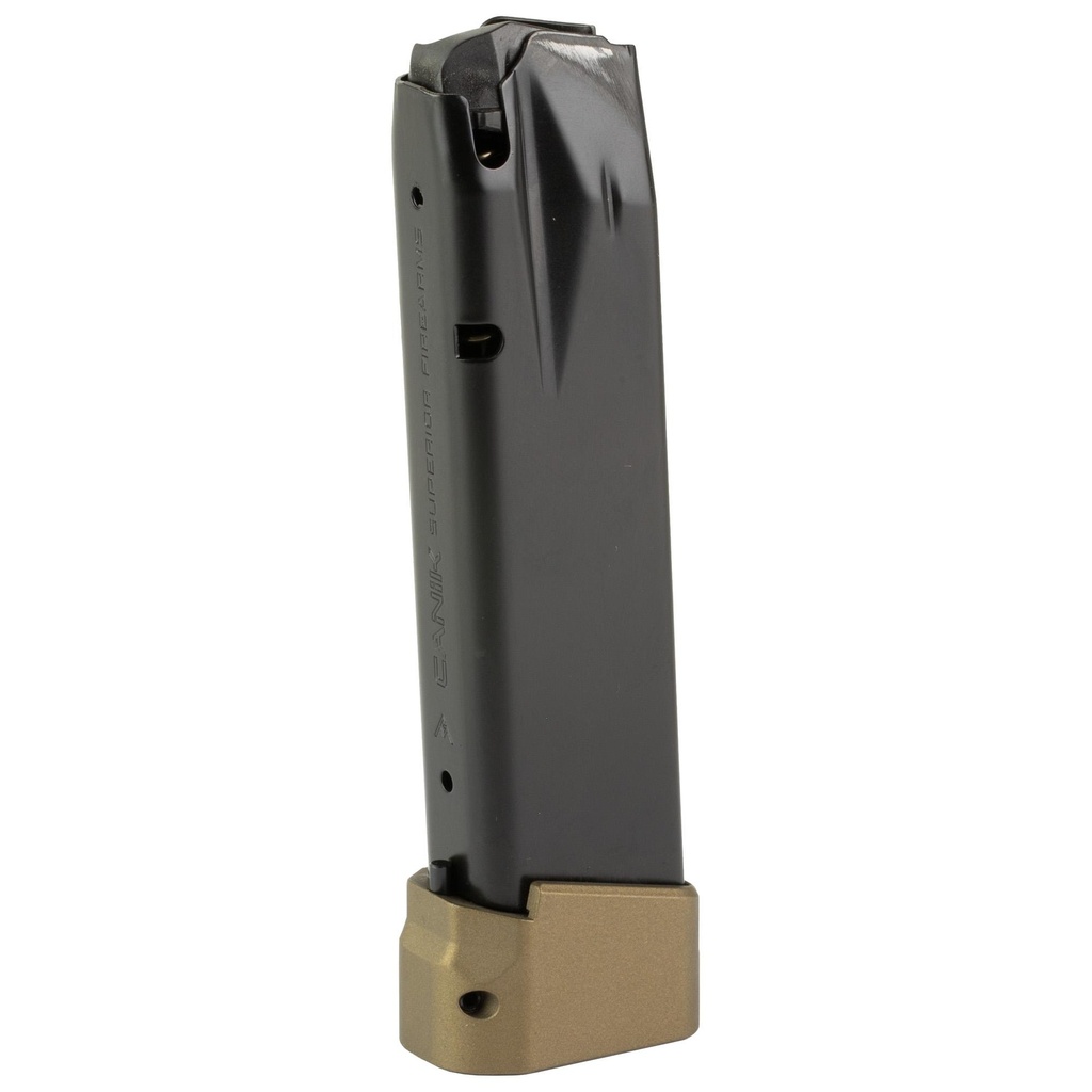 Canik Magazine 9mm 21 Rounds (18Rd Mag with +3 Extension) Black