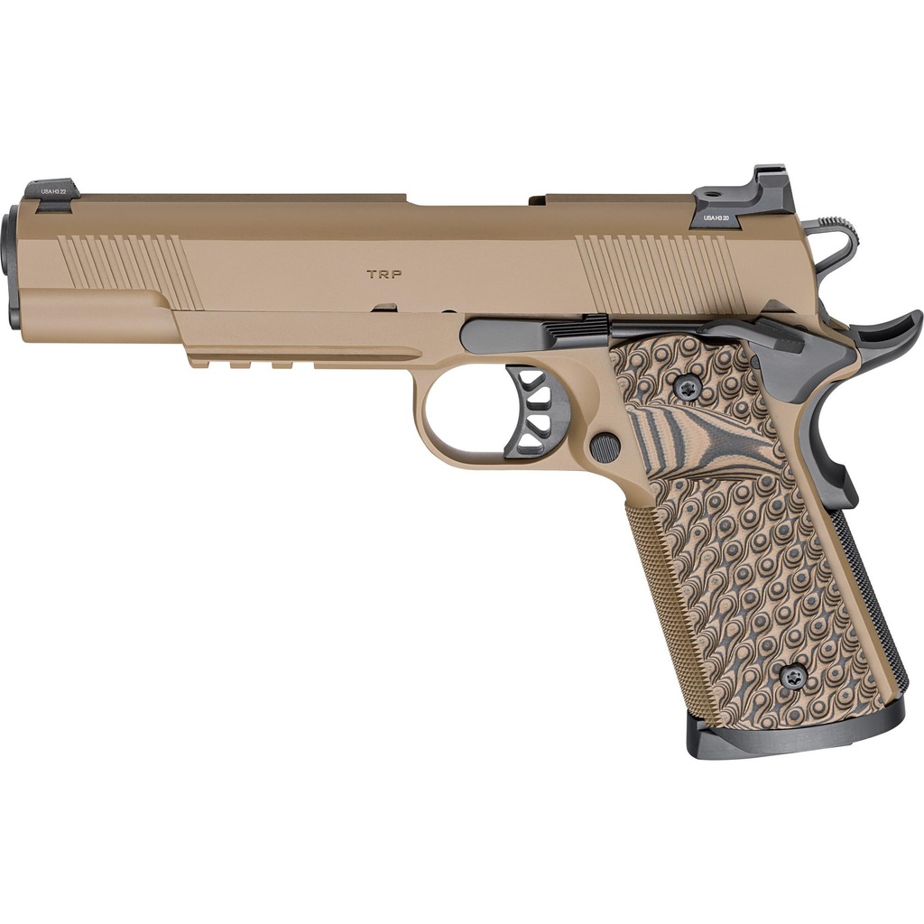 Springfield Tactical Response 1911 45ACP 5" Match Grade Barrel 8Rds 3Mags Coyote Brown 